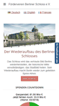 Mobile Screenshot of berliner-schloss.de